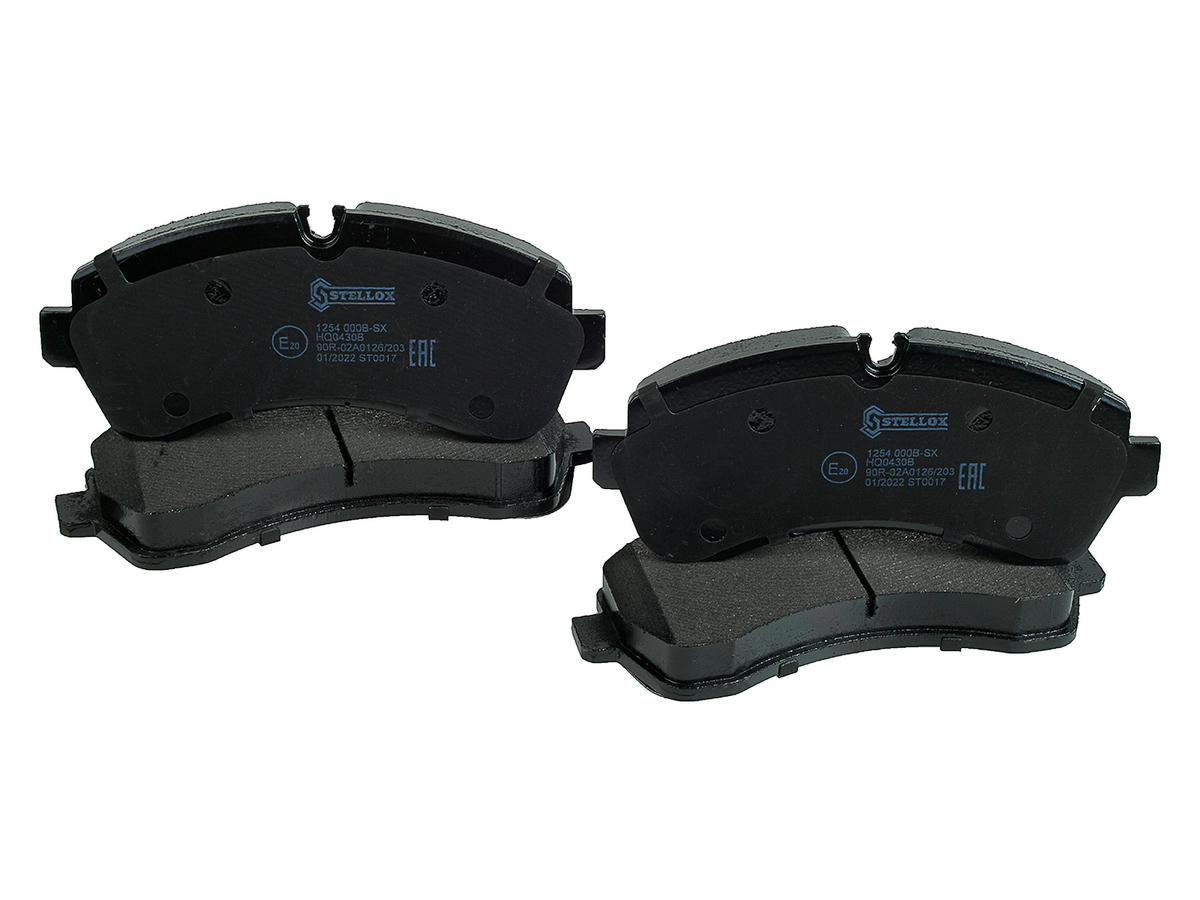 1254 000B-SX_колодки дисковые передние! MB Sprinter 509CDi-518CDi, VW Crafter 30-50 2.5TDi 06> preview 4