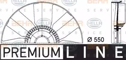 Крыльчатка Hella 8MV 376 733-191 preview 1