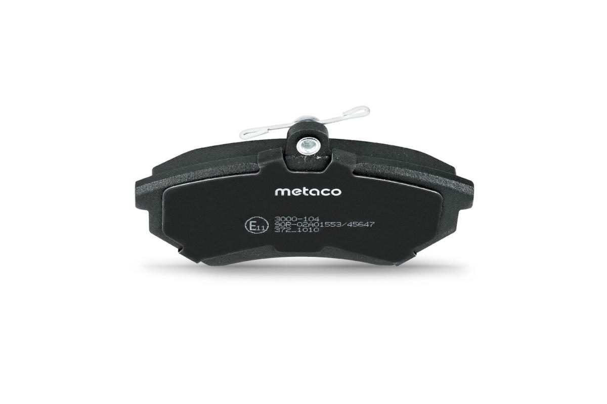 Колодки тормозные передние к-кт metaco 3000-104 preview 4 Колодки тормозные передние к-кт metaco 3000-104 preview 4