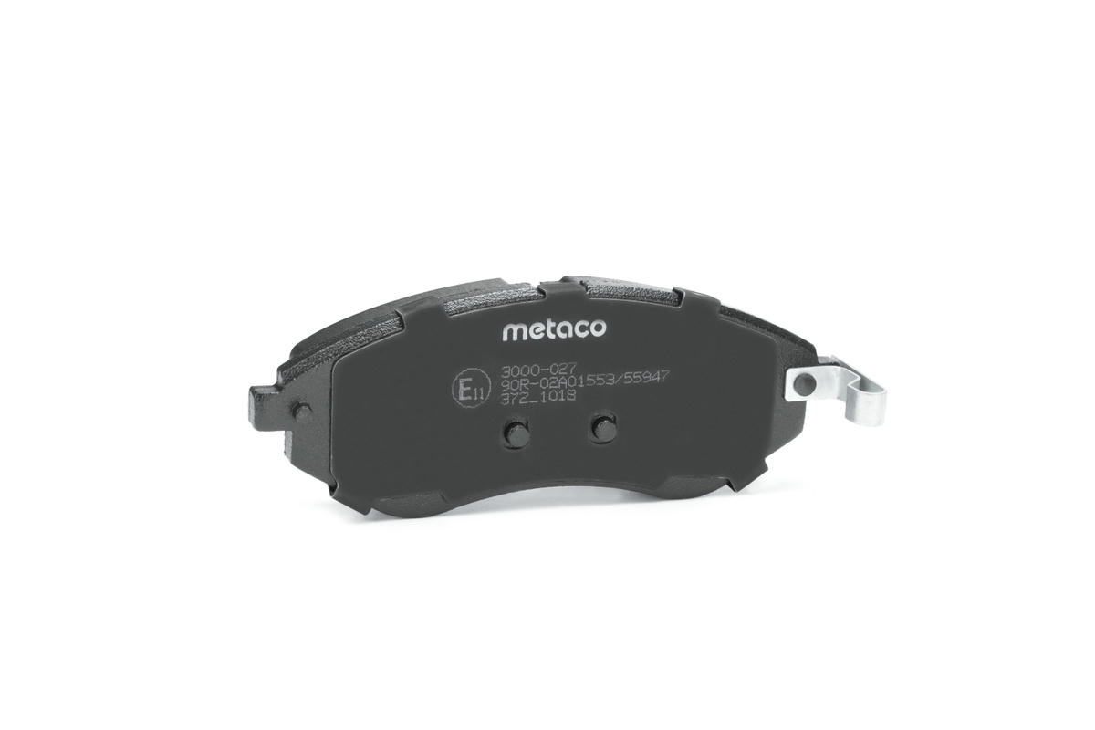 Колодки тормозные передние к-кт metaco 3000-027 preview 2 Колодки тормозные передние к-кт metaco 3000-027 preview 2