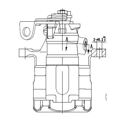 Суппорт тормозной задний TRIALLI CF 182011 preview 4