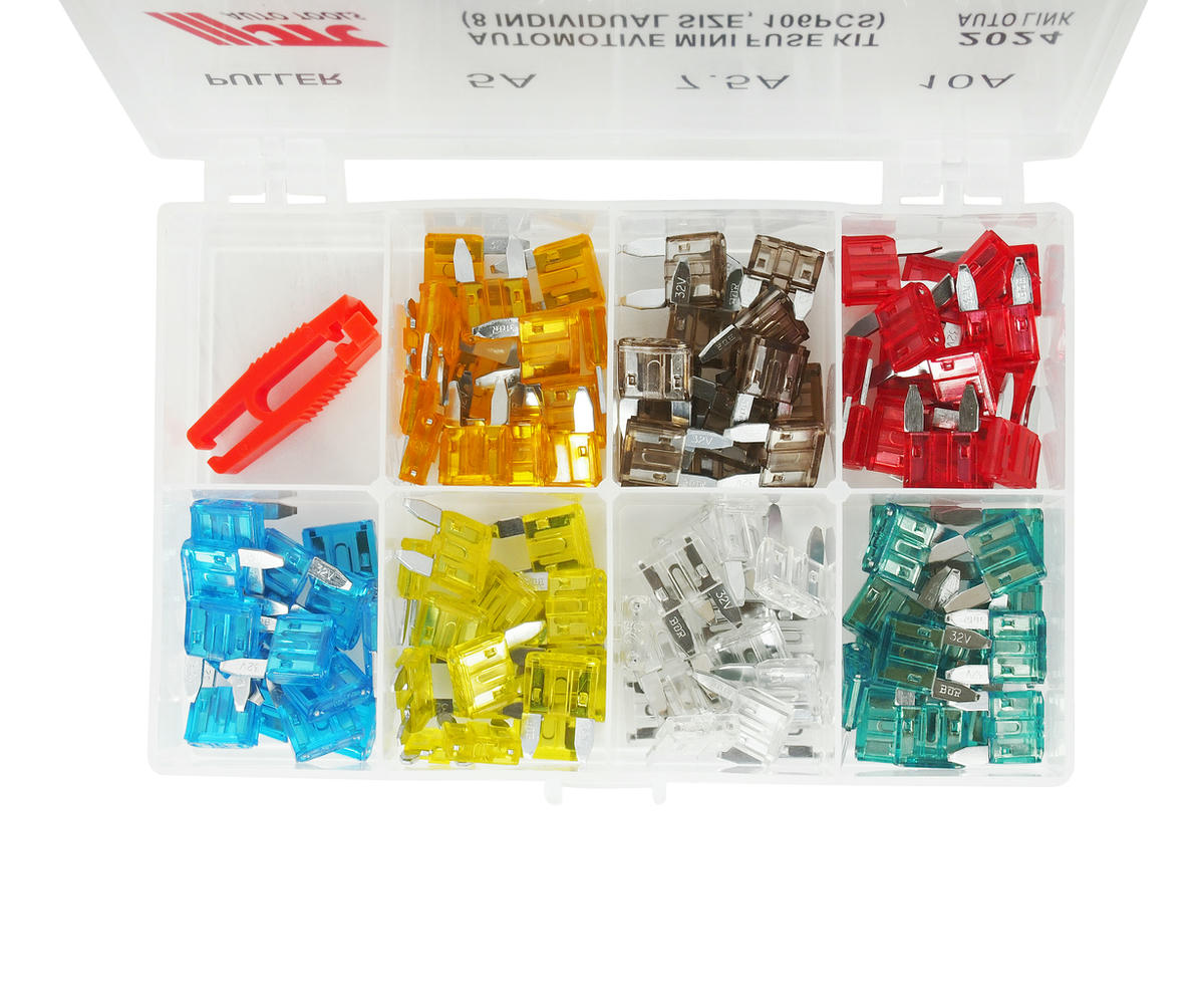 JTC-2024_набор предохранителей! мини 5-30А, 106шт (в боксе) preview 2