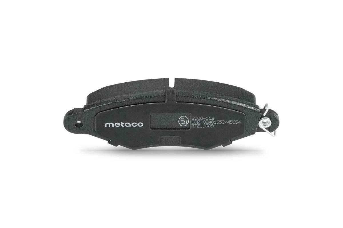 Колодки тормозные передние к-кт metaco 3000-513 preview 4