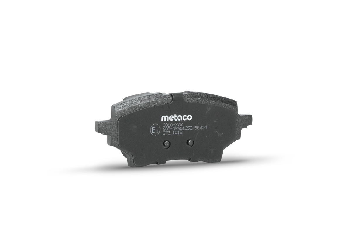 Колодки тормозные задние к-кт metaco 3010-272 preview 1