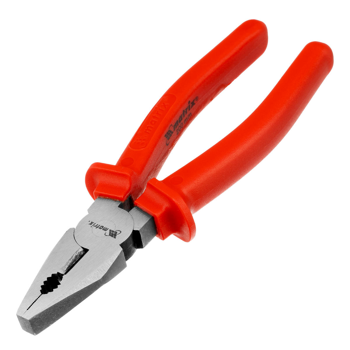 Плоскогубцы 200 мм, Econom шлифованные, пластмассовые рукоятки// MATRIX preview 1