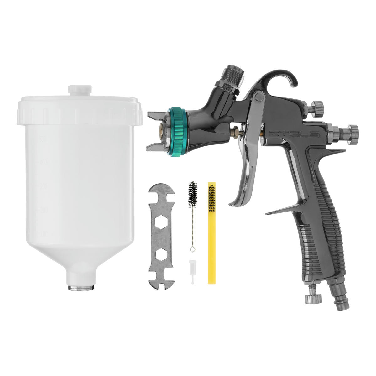 Краскопульт AG 950 LVLP профессиональный, гравитационного типа, сопло 1,5мм Stels preview 9