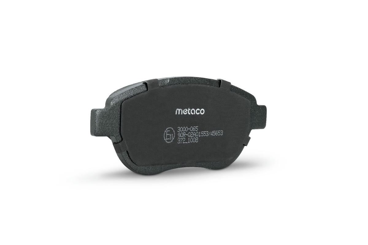 Колодки тормозные передние к-кт metaco 3000-065 preview 2