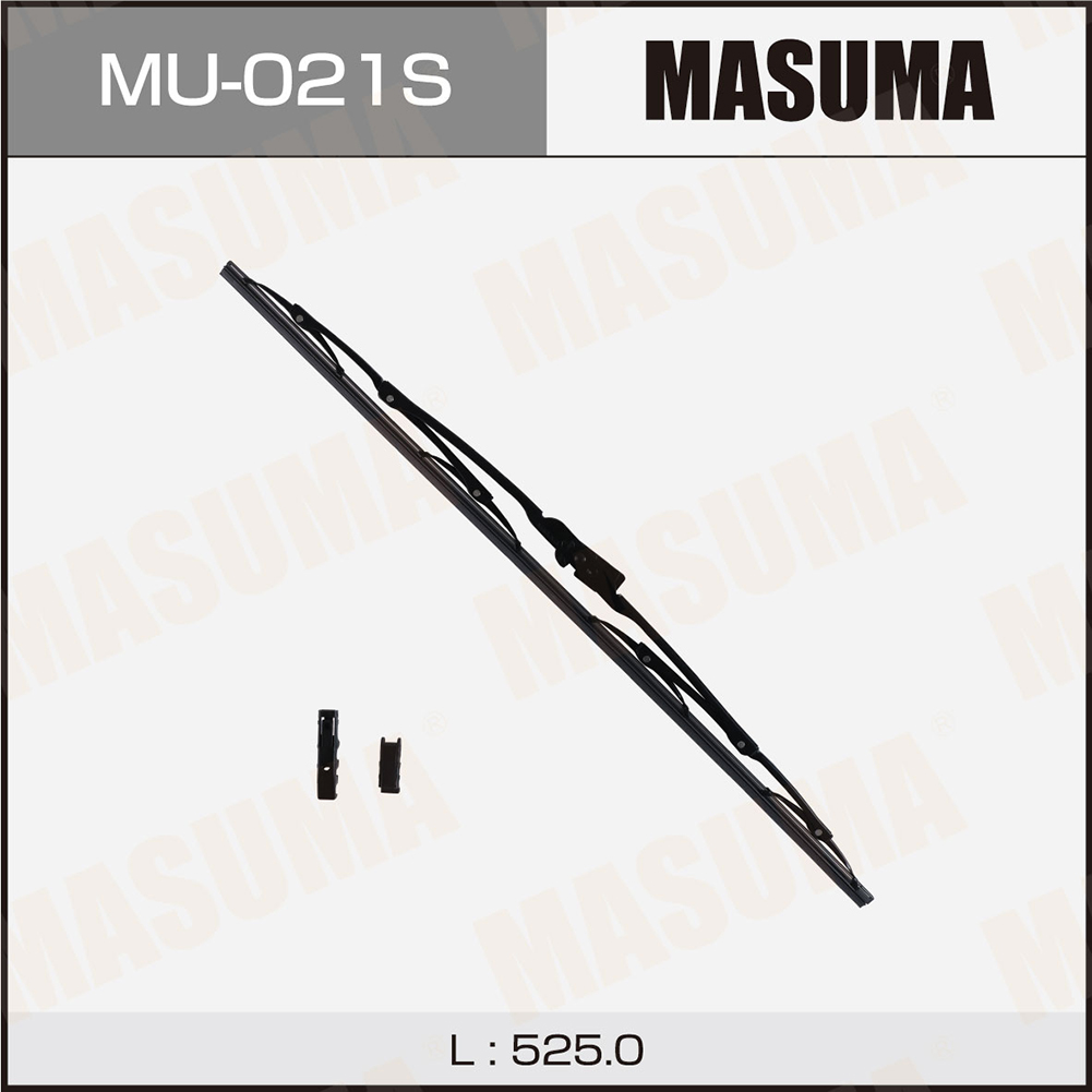 Щетка стеклоочистителя 525 мм каркасная 1 шт MASUMA WIPER BLADE MU-021S preview 1 Щетка стеклоочистителя 525 мм каркасная 1 шт MASUMA WIPER BLADE MU-021S preview 1