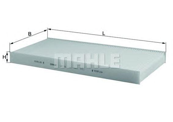 Фильтр салонный KNECHT/MAHLE LA 78 preview 1