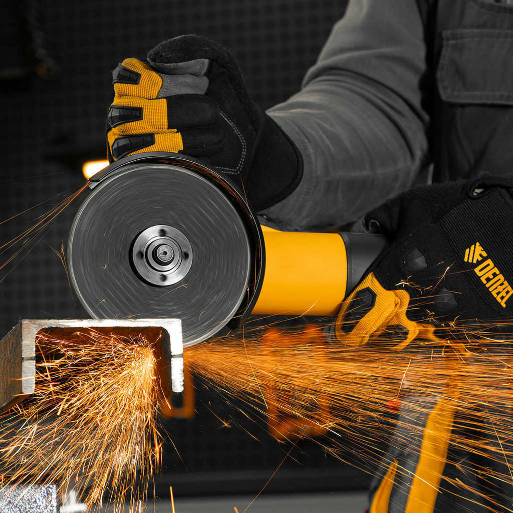 Машина шлифовальная угловая AG125-1100, 1100 Вт, 125 мм, 3000-11000 об/мин// Denzel preview 1