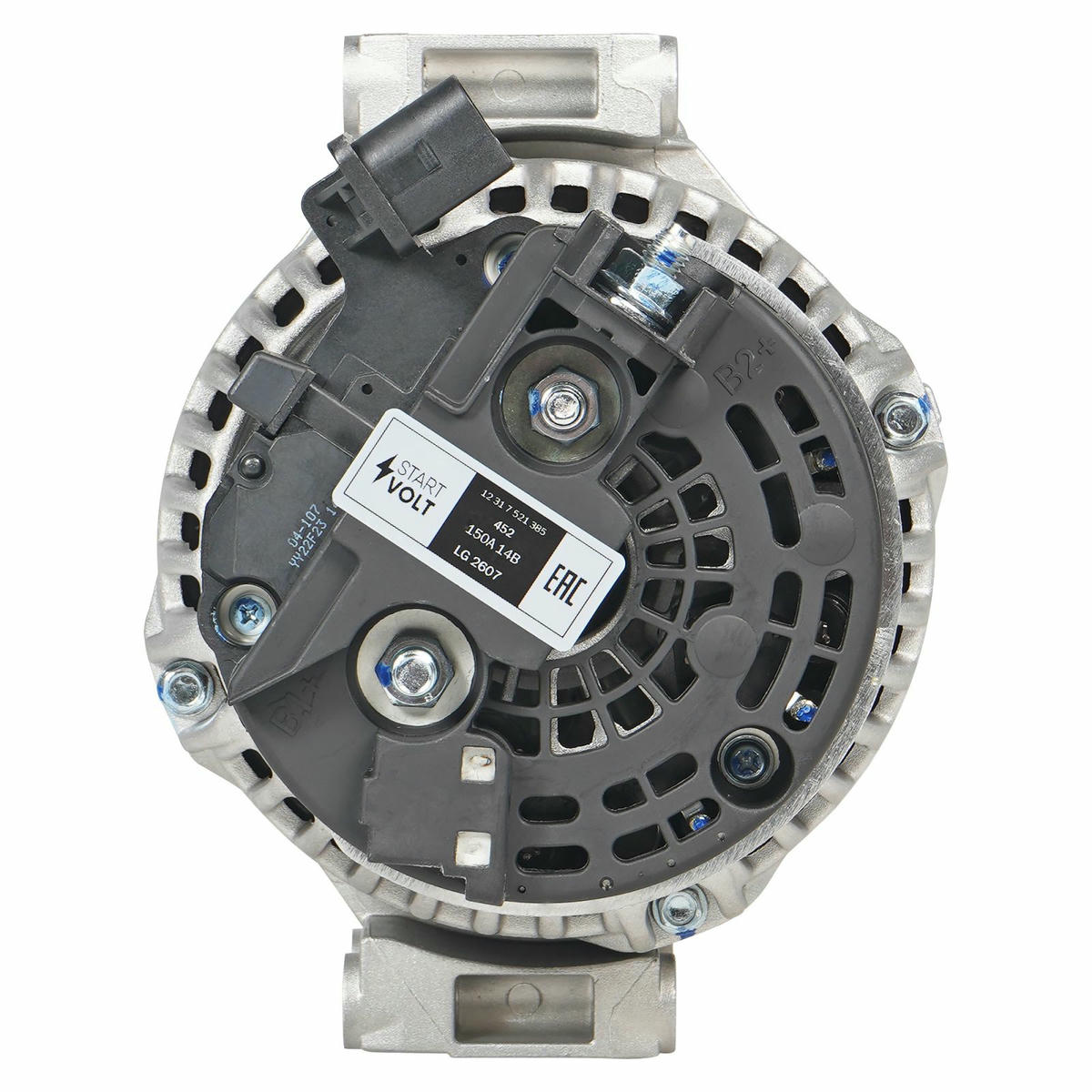 Генератор для а/м BMW 1 E87 (04-)/X1 E84 (09-) 1.6i/2.0i 150A STARTVOLT LG2607 preview 4