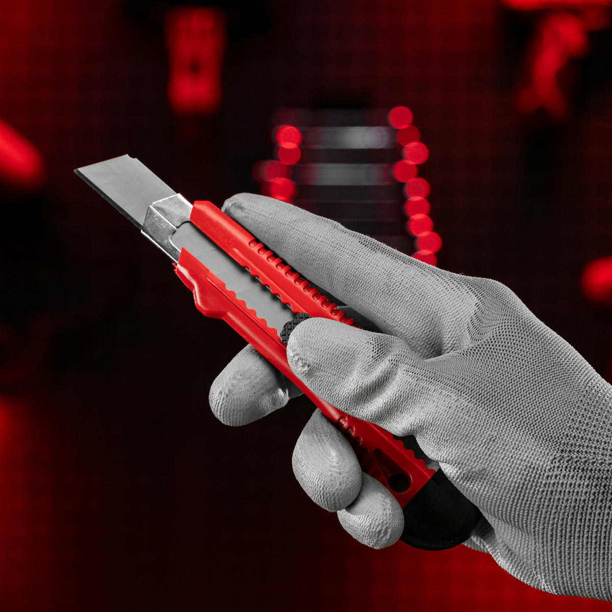 Нож, 18 мм, выдвижное лезвие, металлическая направляющая MATRIX 78918 MATRIX 78918 preview 7