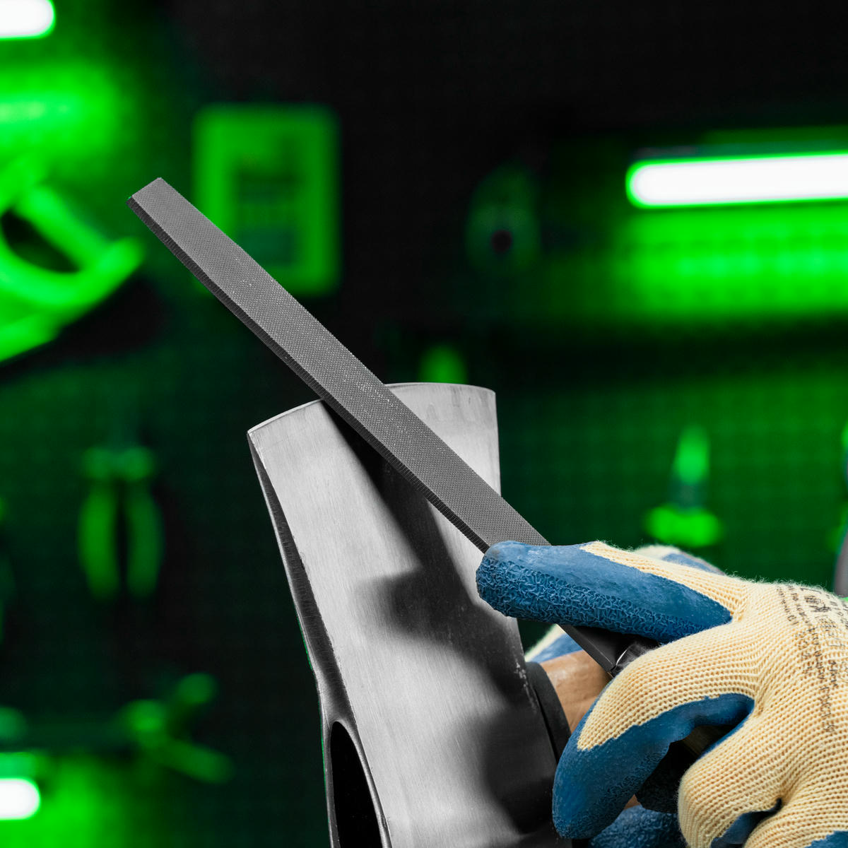 Напильник 200мм плоский, деревянная ручка СИБРТЕХ preview 8