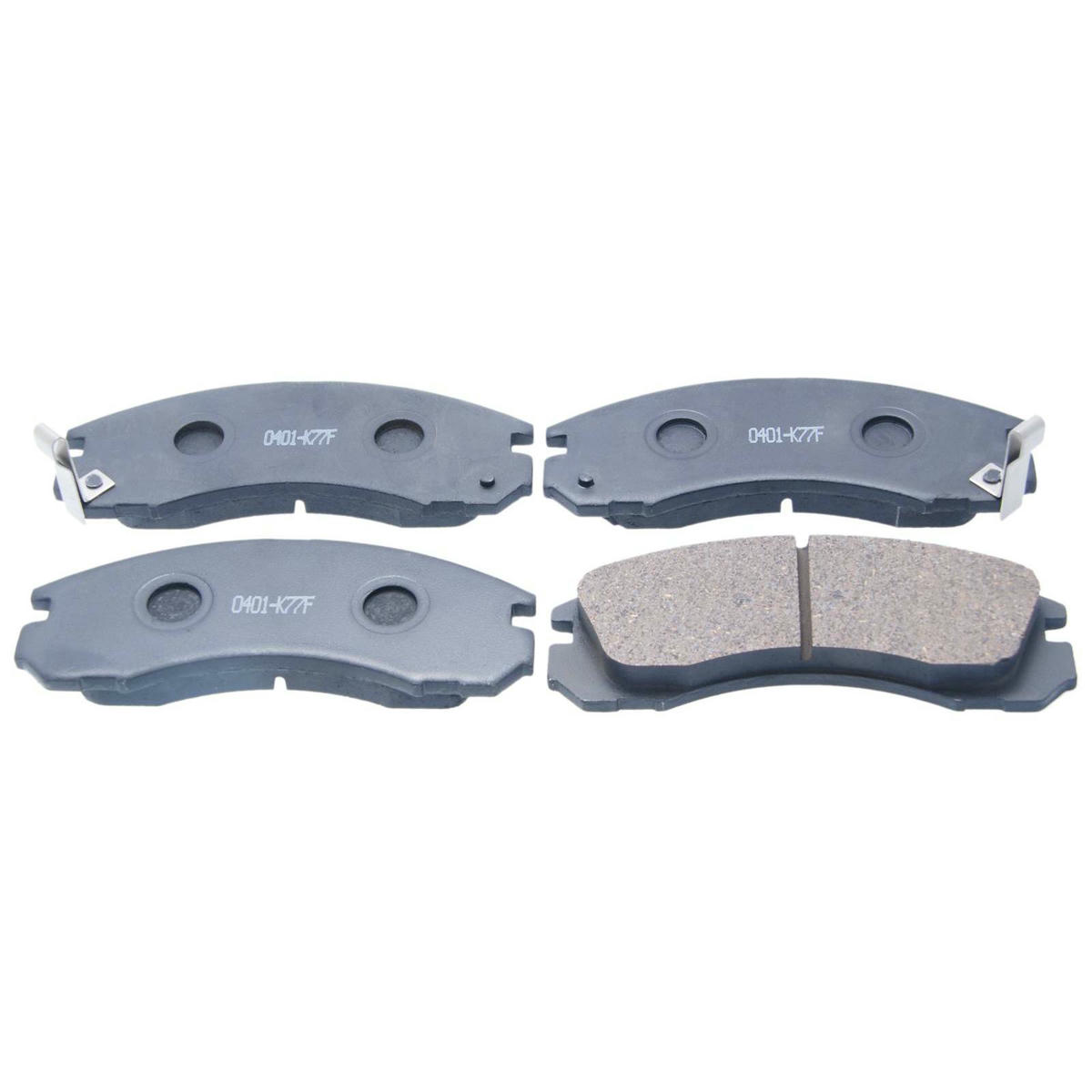 Колодки тормозные передние к-кт FEBEST 0401-K77F preview 1