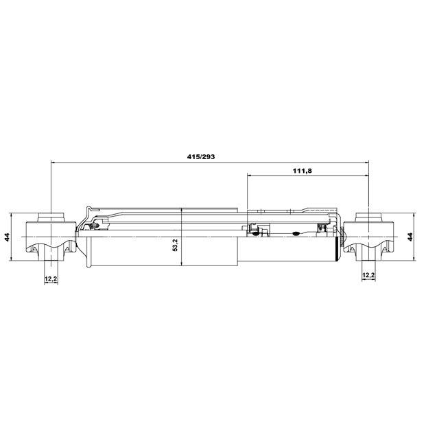Амортизатор задний FEBEST 01650975R preview 2