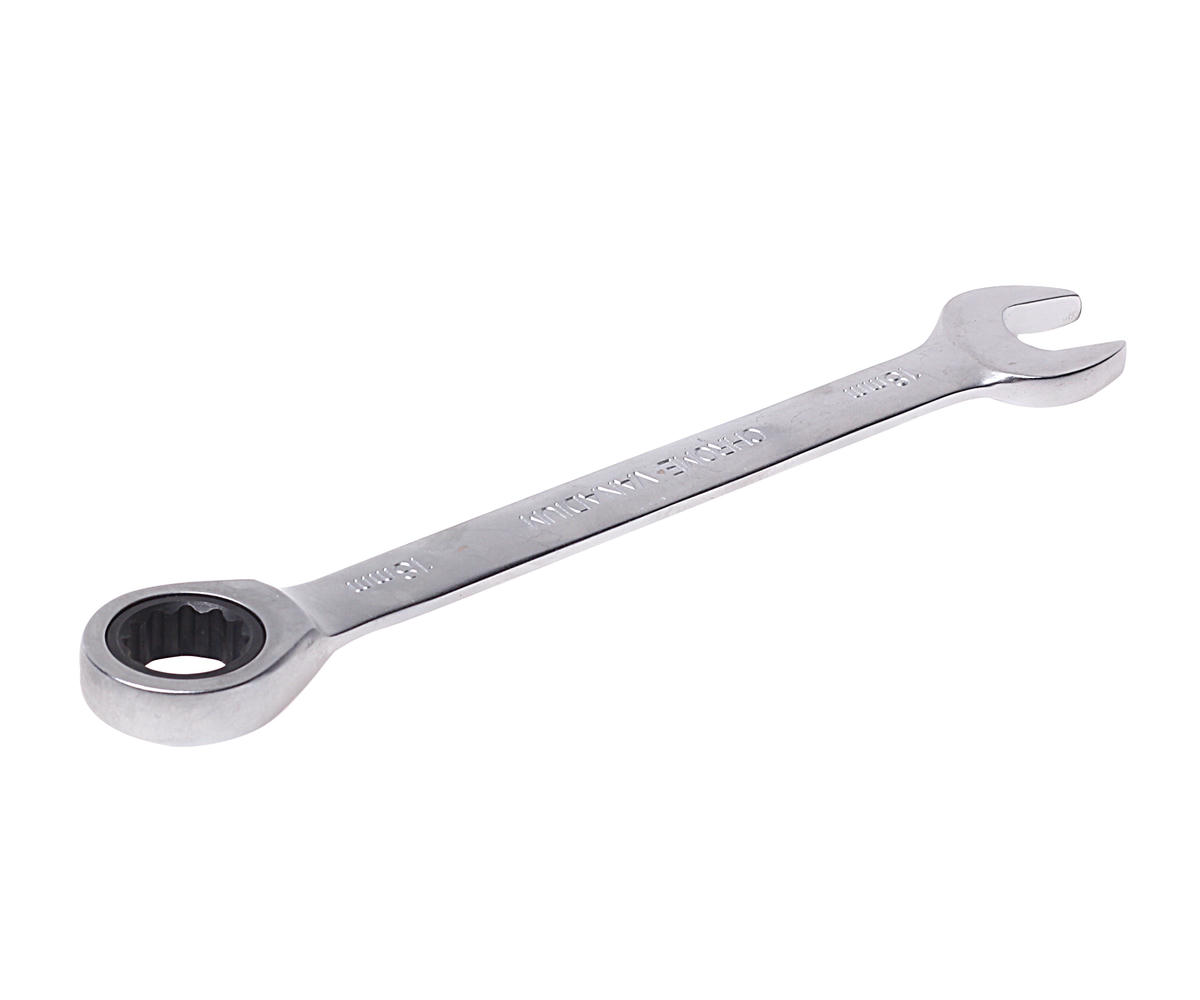 Ключ комбинированный 18мм трещоточный ROCK FORCE preview 1