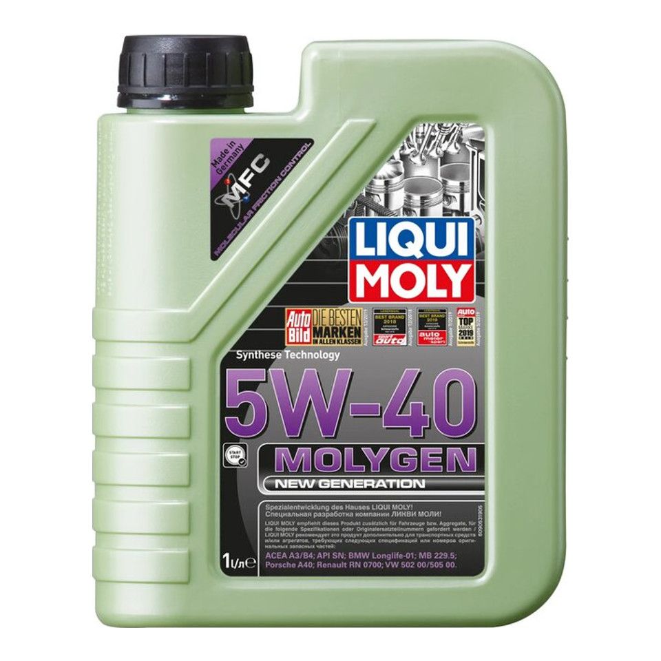 Масло моторное LIQUI MOLY Molygen New Generation HC 5w40 синт. 1л preview 1 Масло моторное LIQUI MOLY Molygen New Generation HC 5w40 синт. 1л preview 1