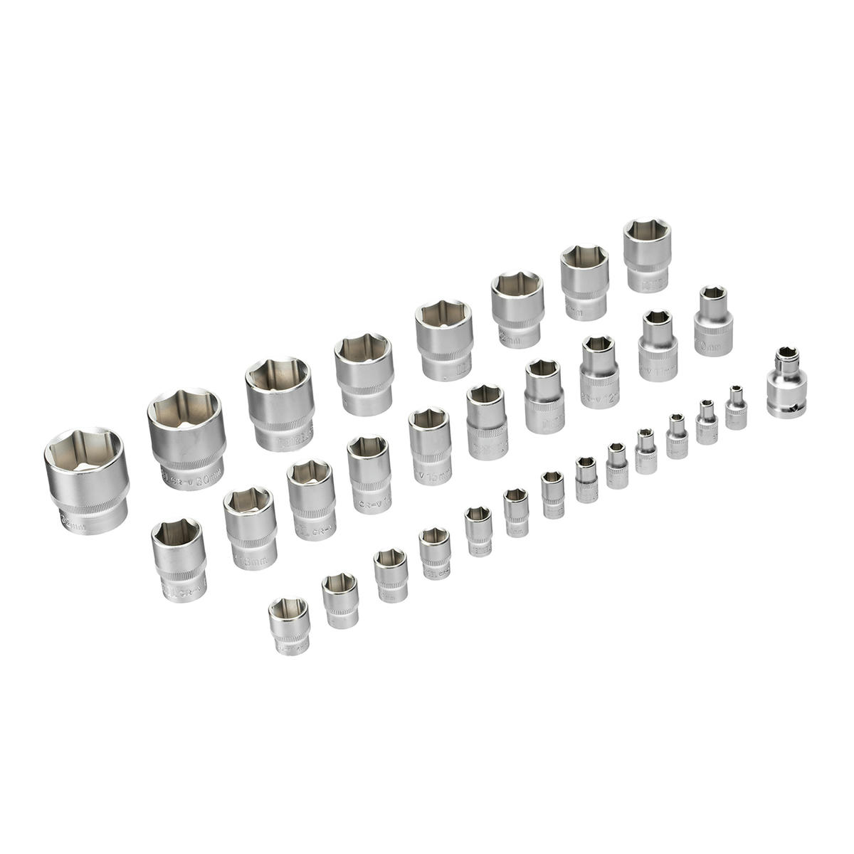 Набор инструмента 94 пред. 1/2", 1/4", CrV, S2 DENZEL preview 29