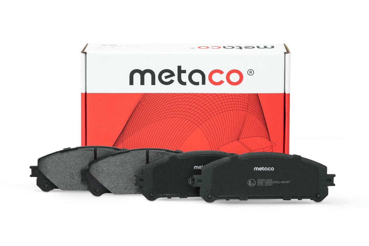 Колодки тормозные передние к-кт metaco 3000-120 preview 1 Колодки тормозные передние к-кт metaco 3000-120 preview 1