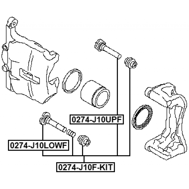 Втулка направляющая суппорта тормозного переднего комплект preview 2