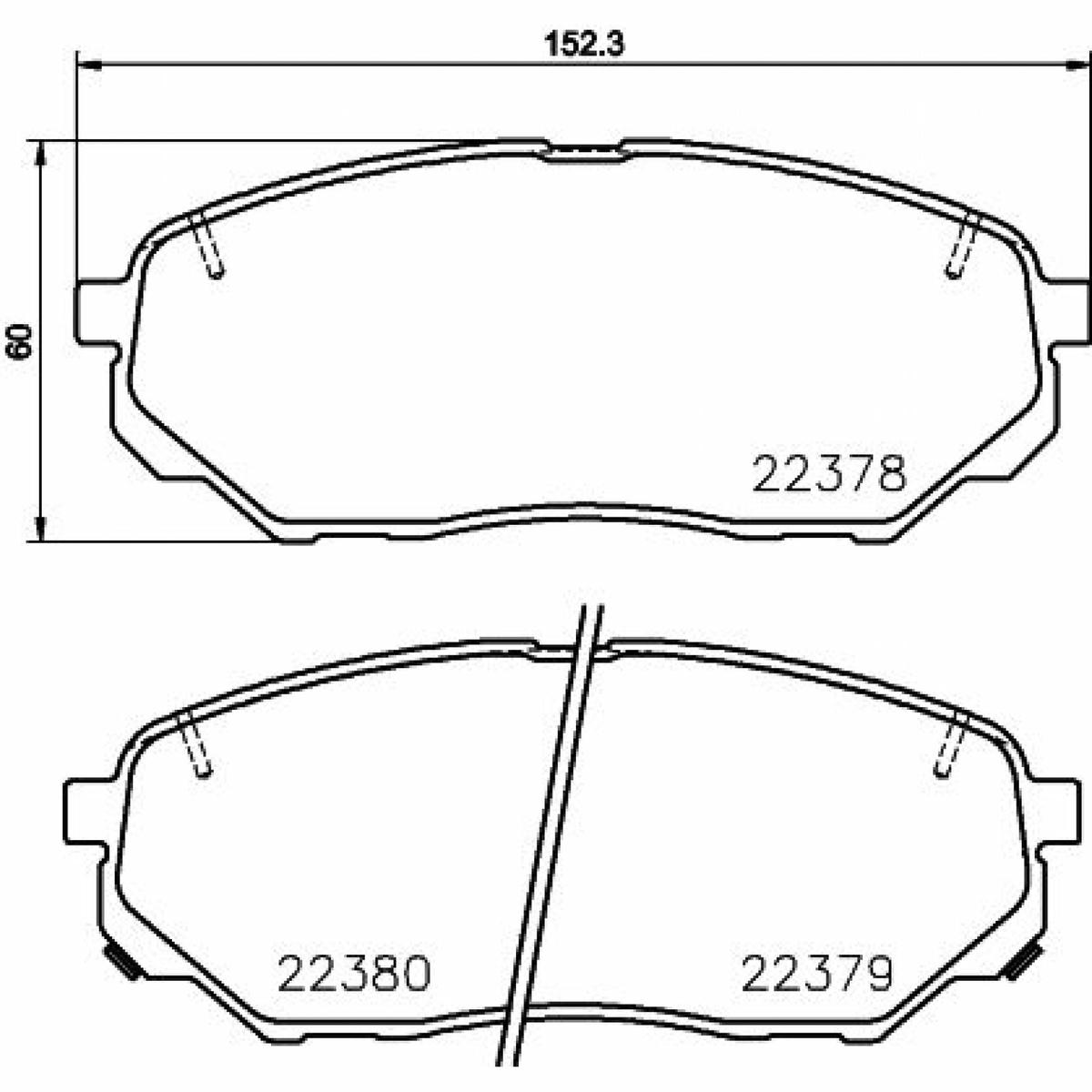 Колодки тормозные передние к-кт TRIALLI PF 0877 preview 3