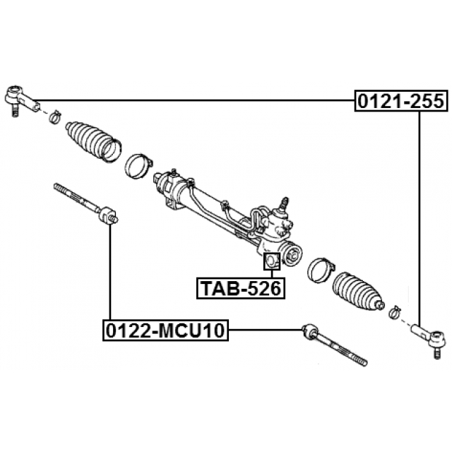 Тяга рулевая preview 2