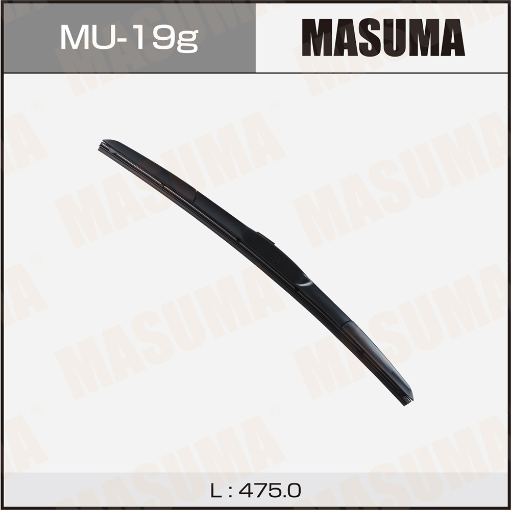 Щетка стеклоочистителя 475 мм гибридная 1 шт MASUMA Aero Vogue MU-19g preview 1 Щетка стеклоочистителя 475 мм гибридная 1 шт MASUMA Aero Vogue MU-19g preview 1