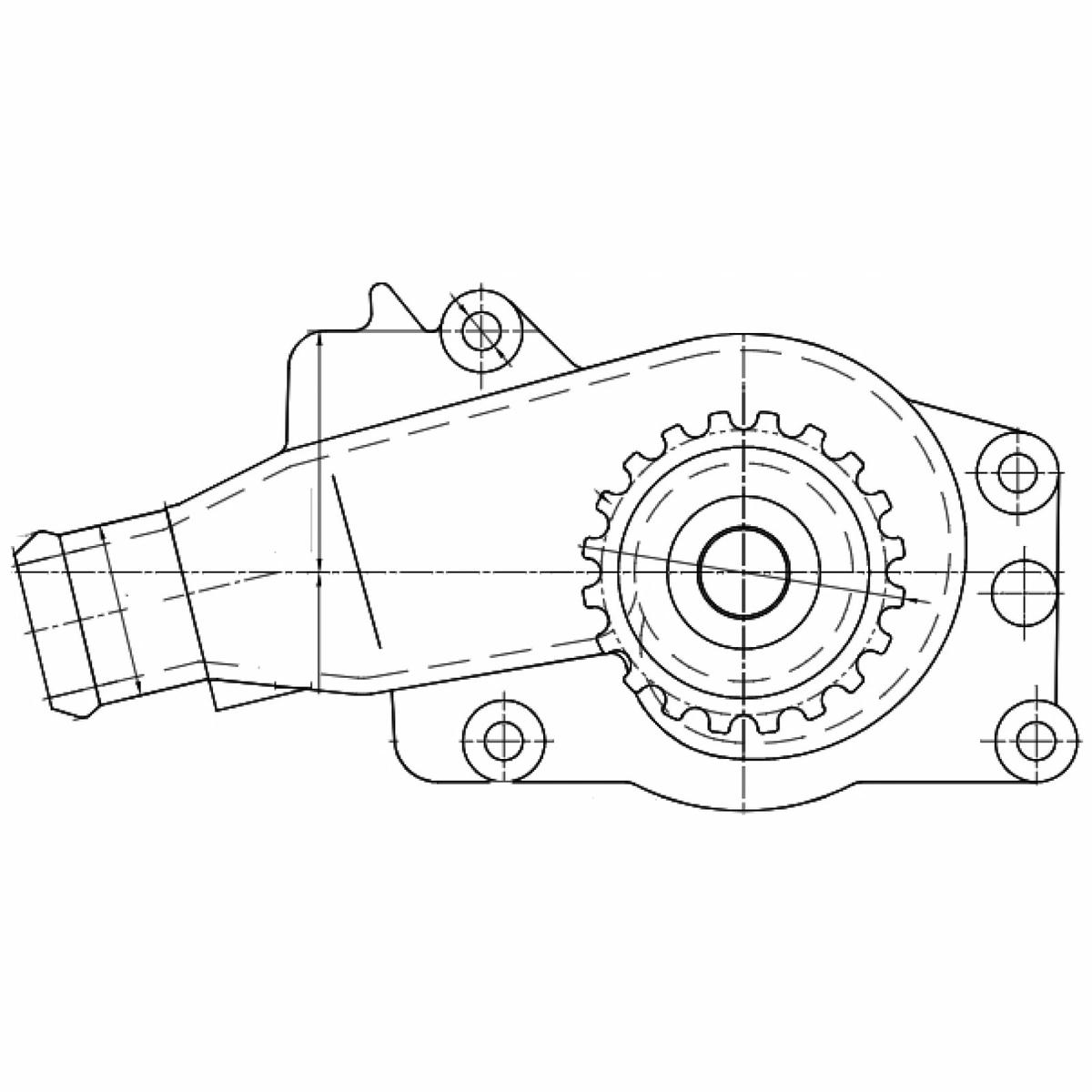 Насос водяной (помпа) LUZAR LWP 3003 preview 4