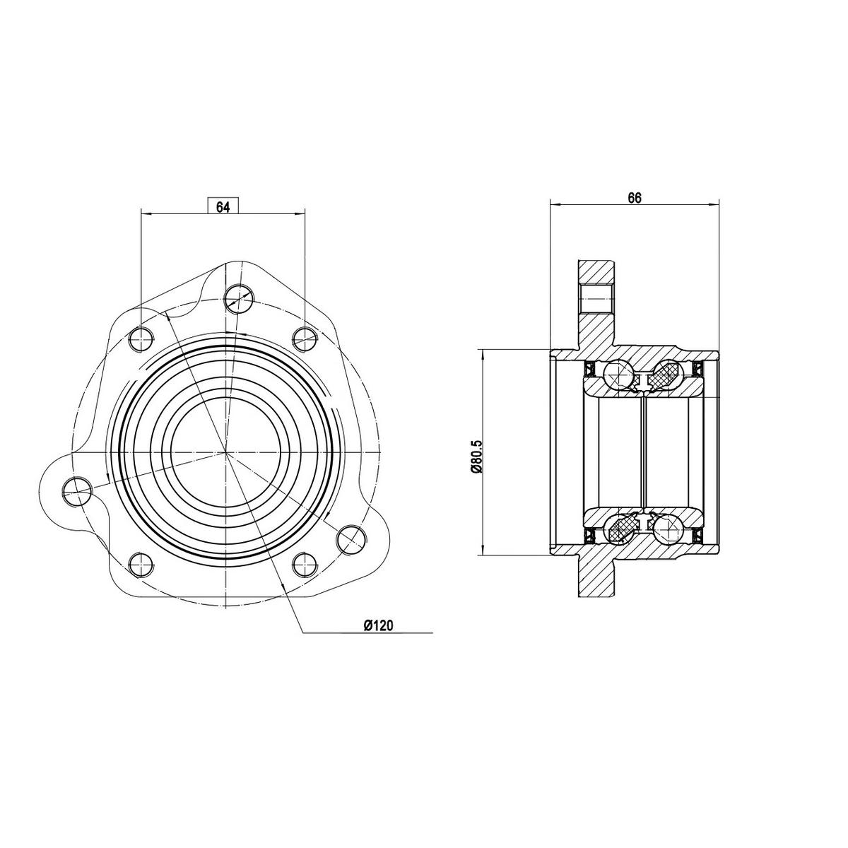 Подшипник ступицы TRIALLI MR 2391 preview 4
