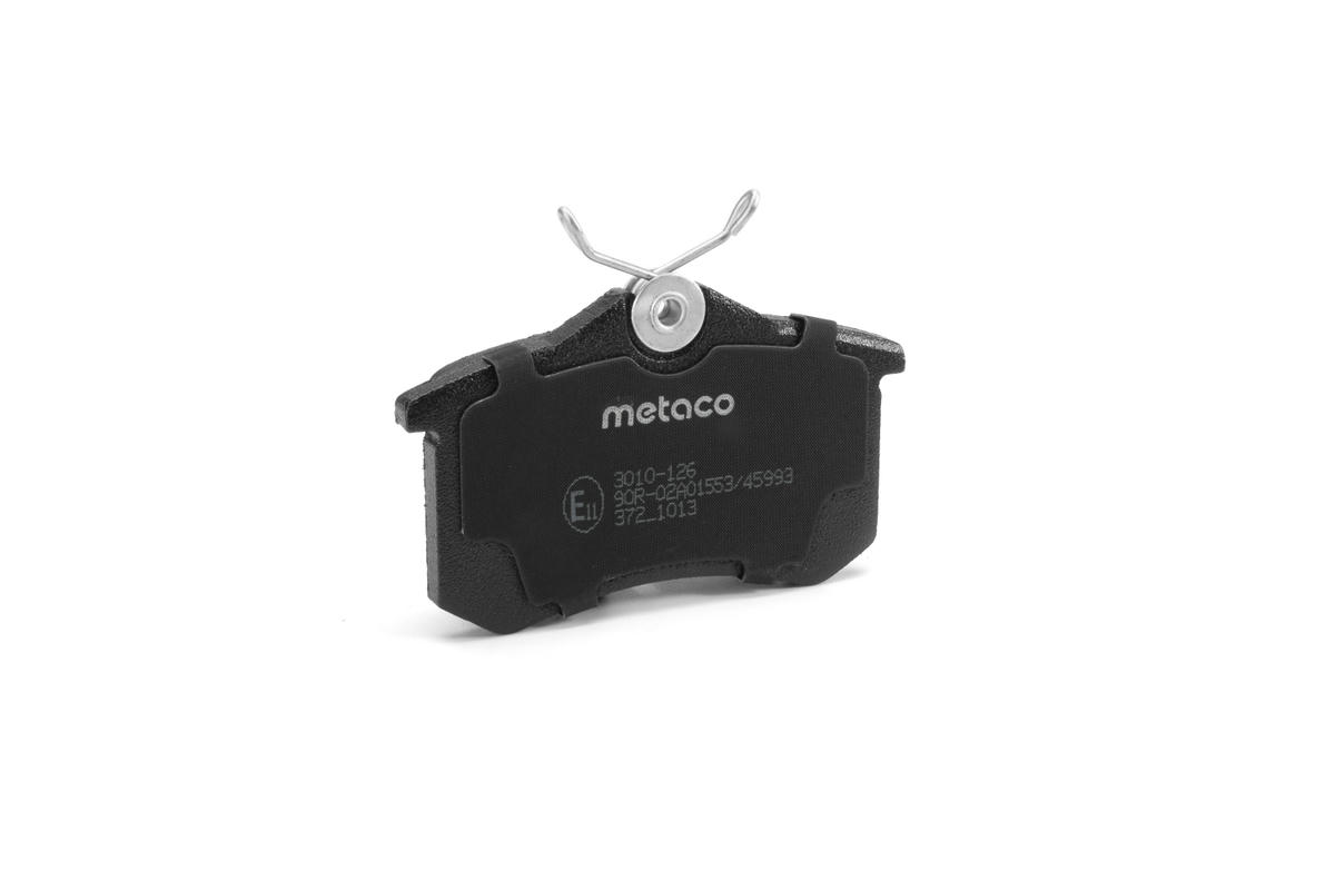 Колодки тормозные задние дисковые к-кт metaco 3010-126 preview 2 Колодки тормозные задние дисковые к-кт metaco 3010-126 preview 2