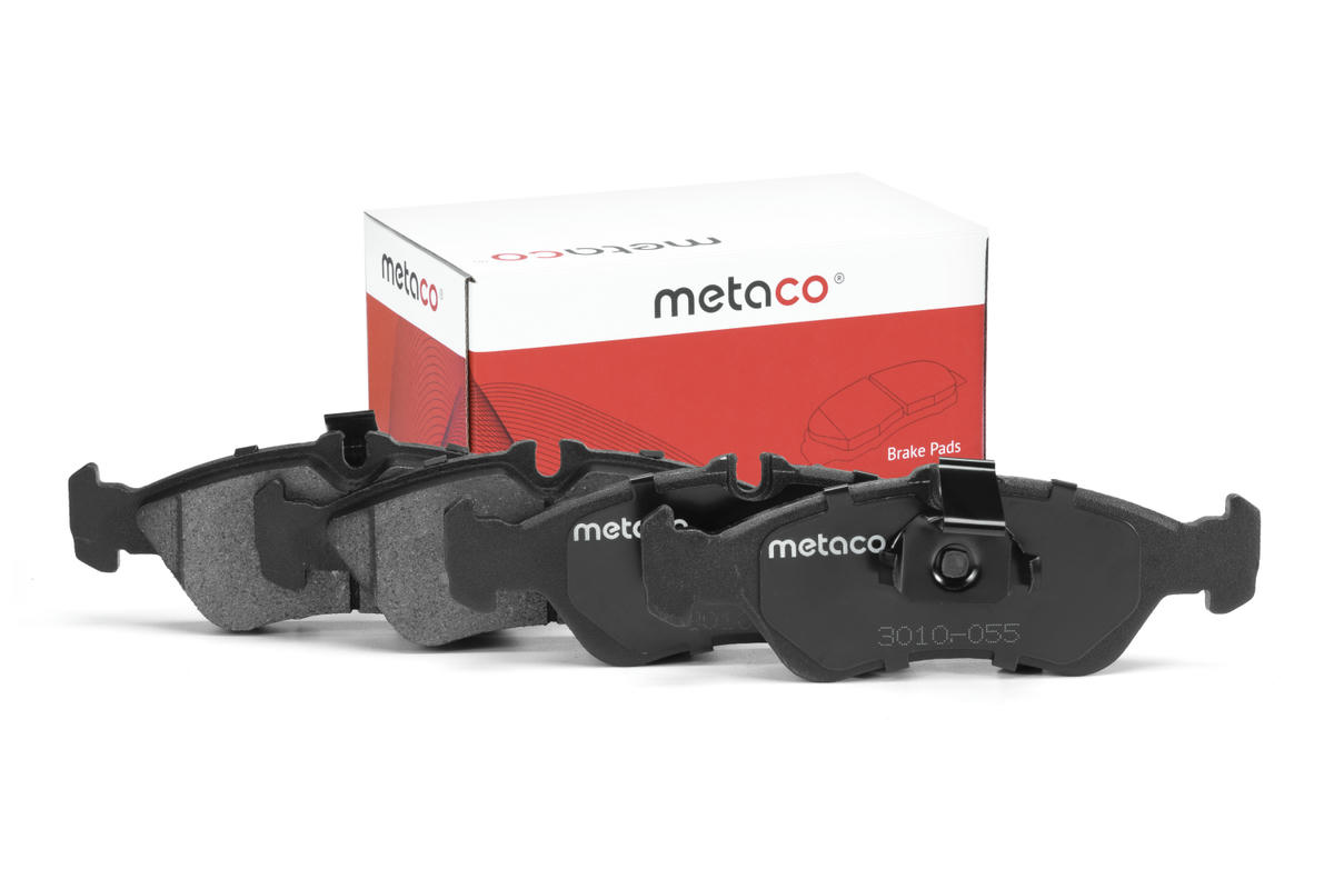 Колодки тормозные задние дисковые к-кт metaco 3010-055 preview 1