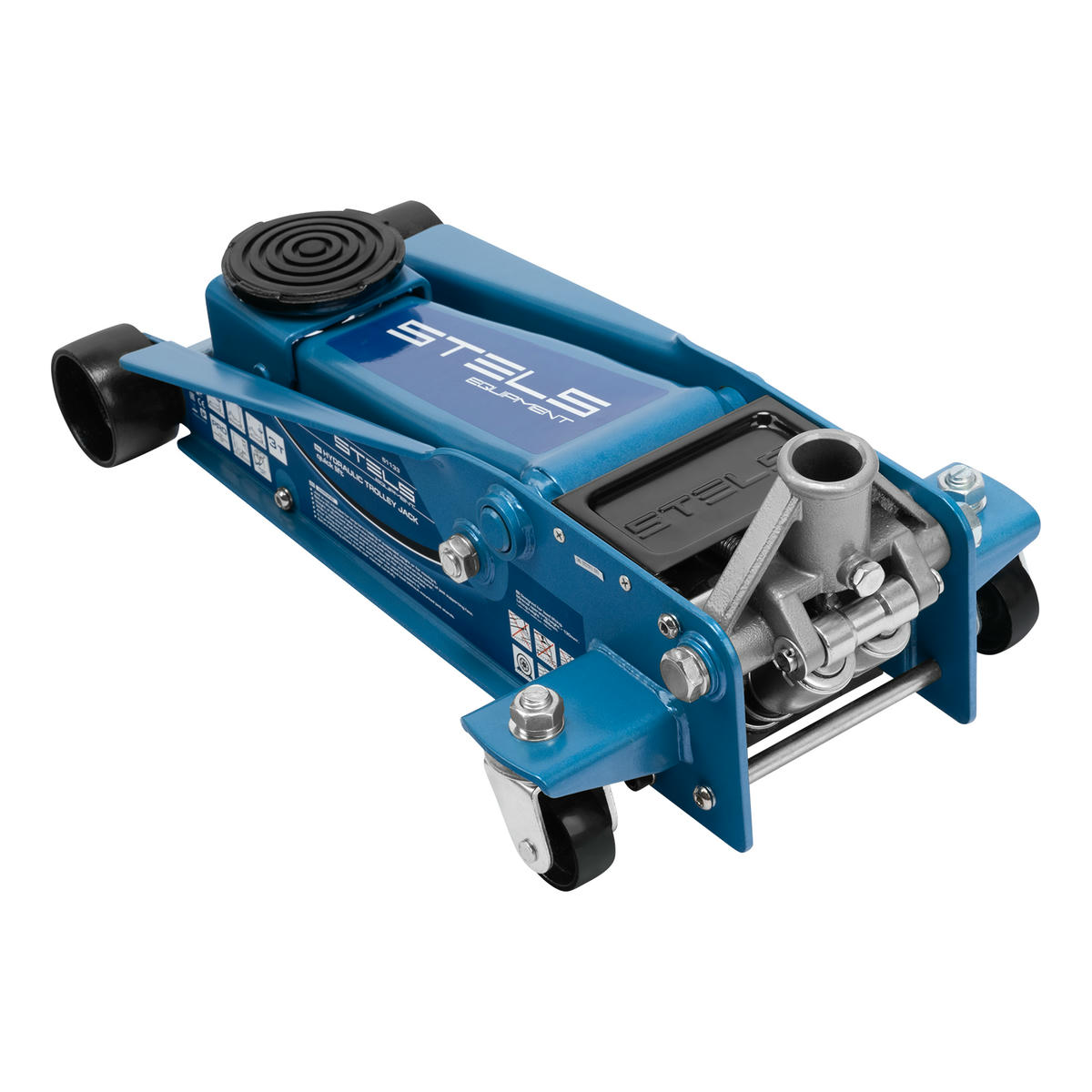 Домкрат подкатной гидравлический 3т 135-465мм быстрый подъем QUICK LIFT проф STELS preview 6