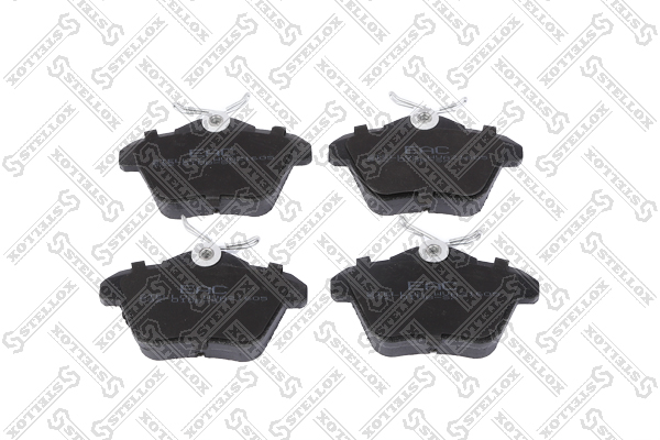 592 010B-SX_колодки дисковые задние! с антискрип. пластинами Alfa Romeo 156 all 97-00 preview 1