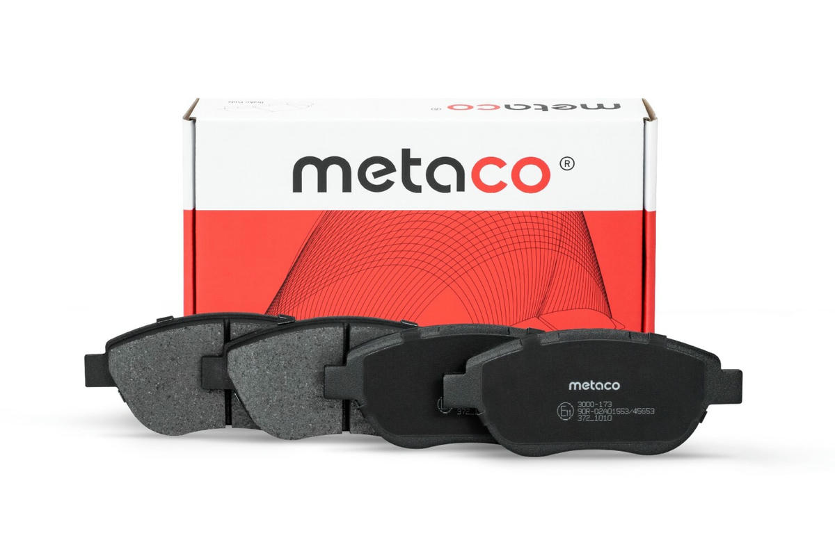 Колодки тормозные передние к-кт metaco 3000-173 preview 1 Колодки тормозные передние к-кт metaco 3000-173 preview 1