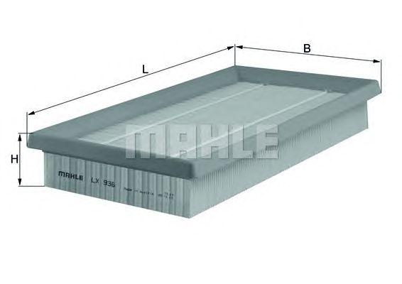Фильтр воздушный KNECHT LX 936 preview 1