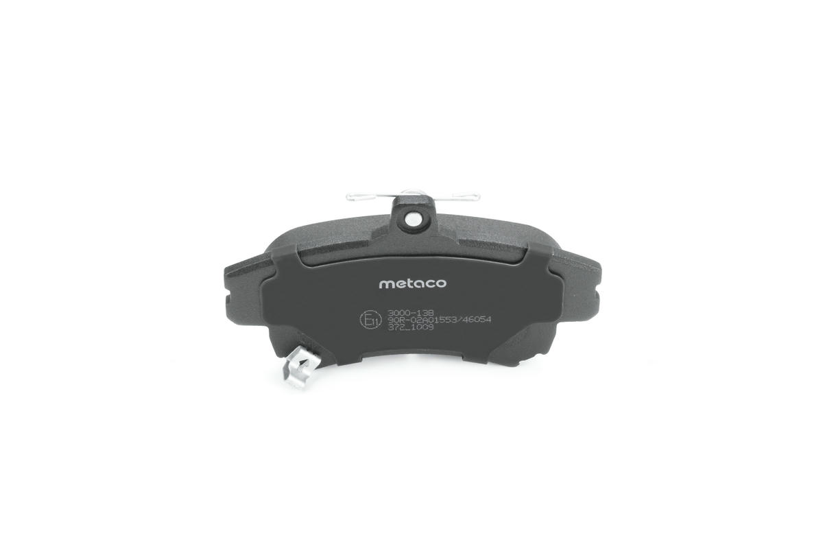 Колодки тормозные передние к-кт metaco 3000-138 preview 5