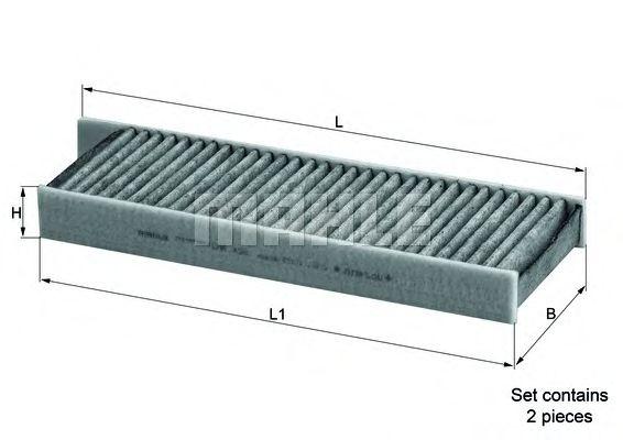 Фильтр салона KNECHT LAK 428S preview 1