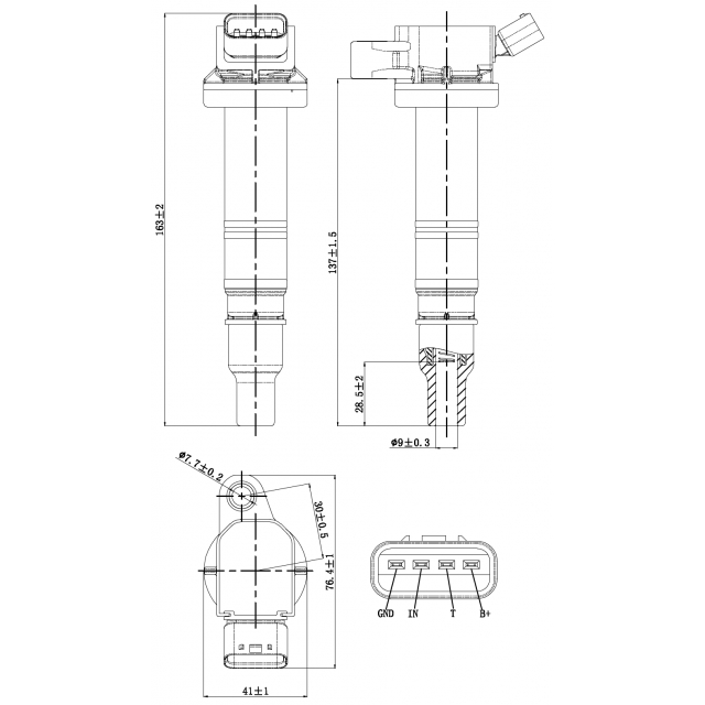 Катушка зажигания FEBEST 01640-006 preview 2