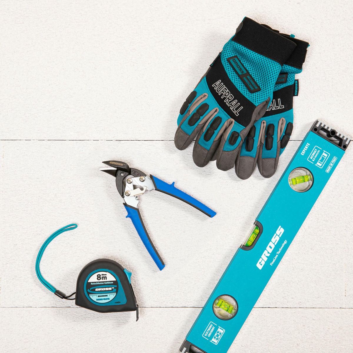 GROSS 78361 Ножницы по металлу"PIRANHA"МИНИ 185мм, прямой и правый рез, сталь-СrM, двухкомпонентные preview 6