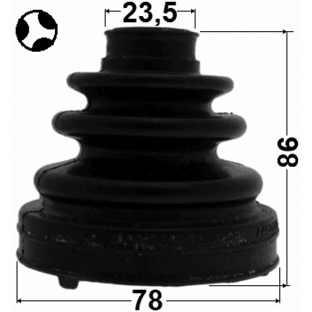 0115-GSU45T_к-кт пыльника ШРУСа внутреннего! Toyota Highlander ASU40 09-13 preview 2 0115-GSU45T_к-кт пыльника ШРУСа внутреннего! Toyota Highlander ASU40 09-13 preview 2