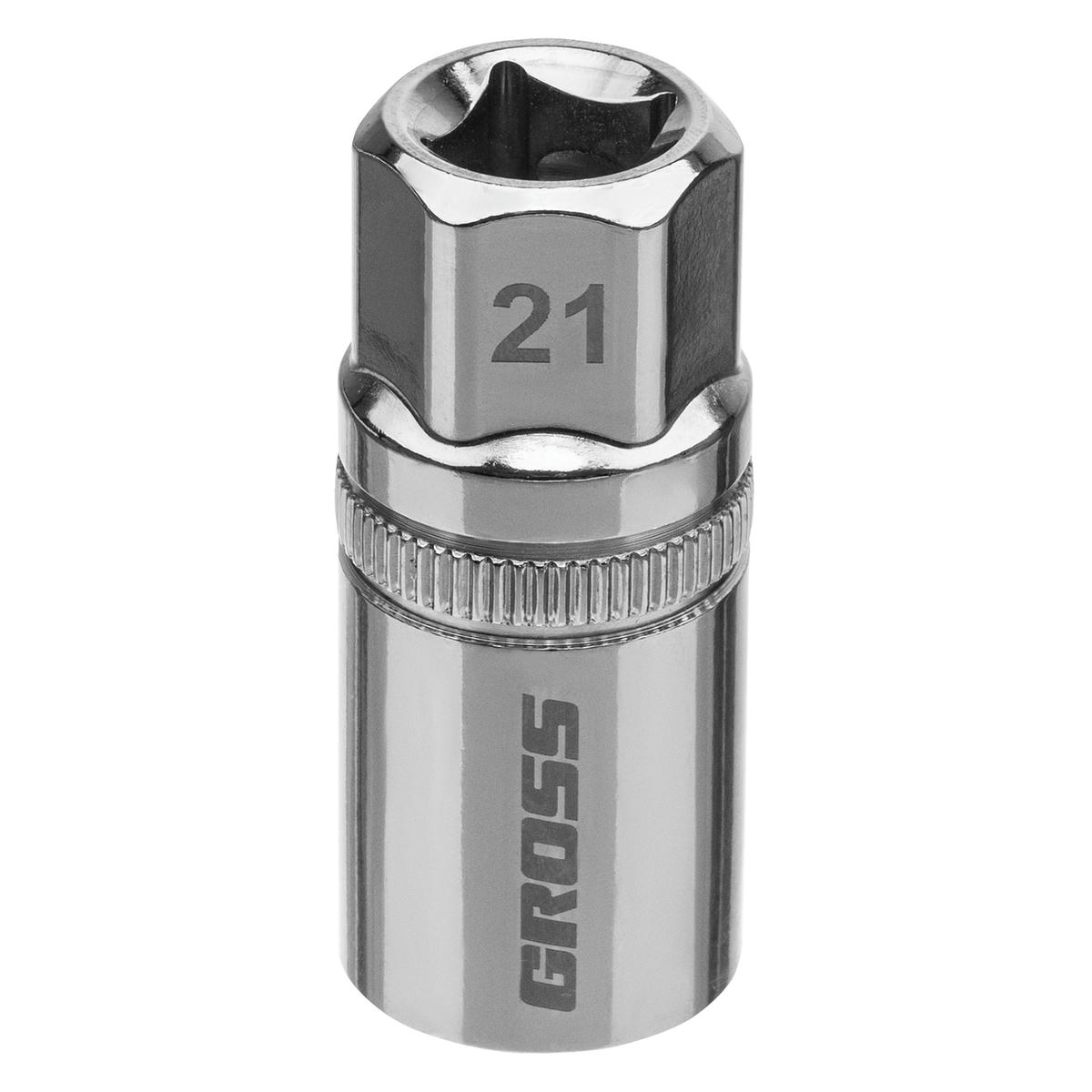 Головка свечная 21 1/2" 12гр магнитная GROSS preview 2