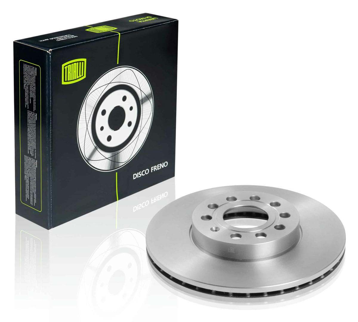 Диск тормозной передний вентилируемый TRIALLI DF 180108 preview 1