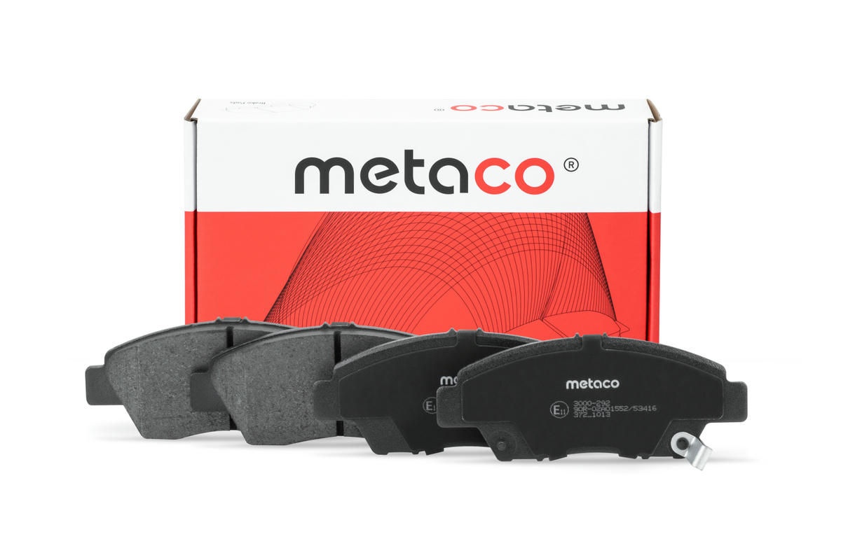 Колодки тормозные передние к-кт metaco 3000-292 preview 1 Колодки тормозные передние к-кт metaco 3000-292 preview 1