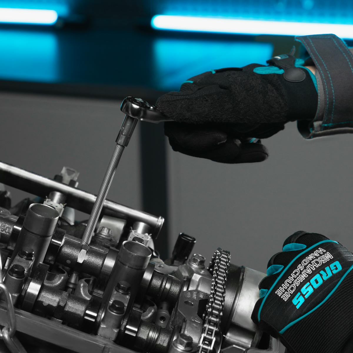 Набор инструмента 82пр. 1/2" 1/4" 120 зубьев GROSS preview 31