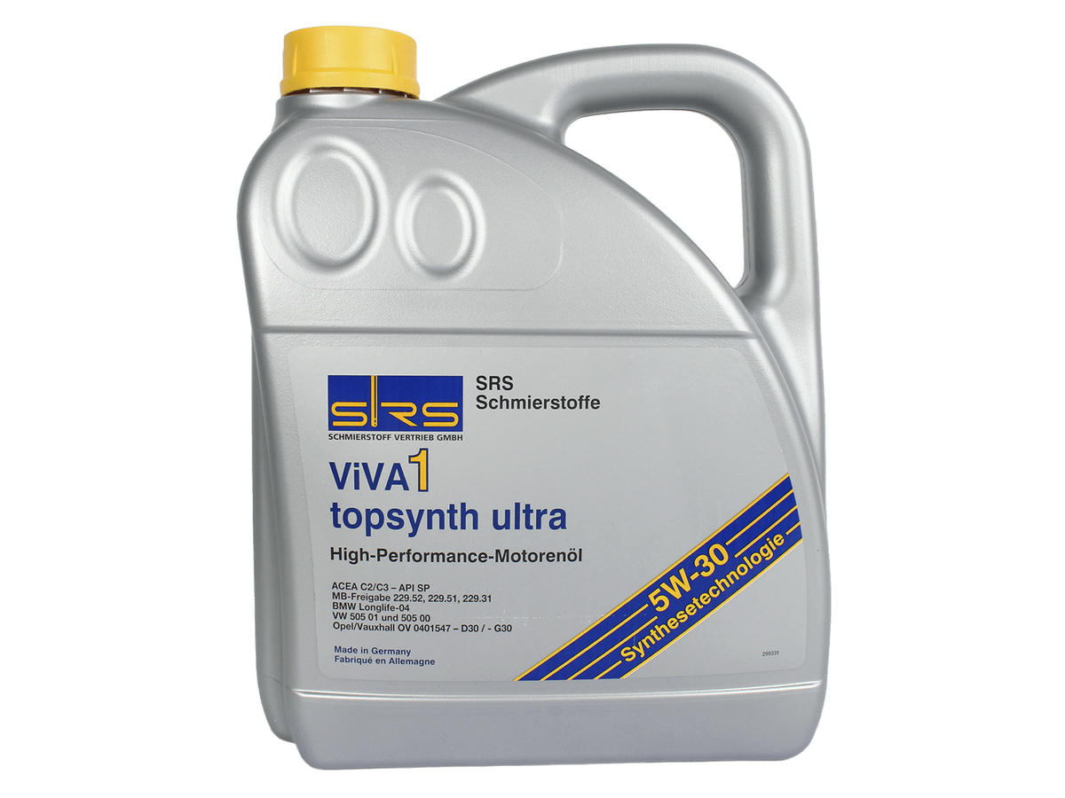 Масло моторное SRS VIVA1 TOPSYNTH ULTRA 5W30 C2/C3 4л синт. preview 1