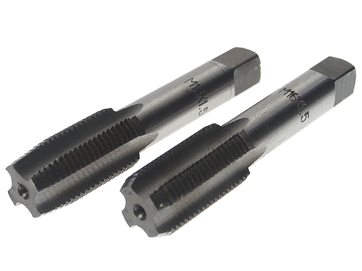 Метчик М16х1,5 (2шт) в пласт. футляре ЭВРИКА preview 1