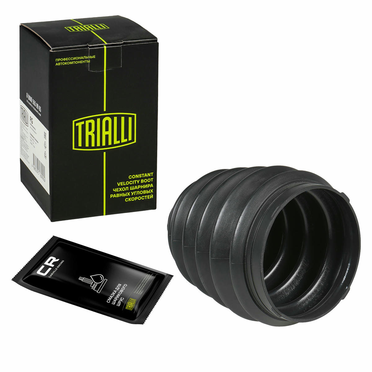 Пыльник ШРУСа для а/м Mazda 6 (07-) 1.8i/2.0i MT (наруж.компл: хомуты/смазка) (TPEE) (FG 1012) preview 2