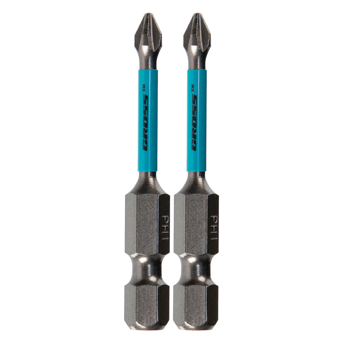 Набор бит торсионных PH1х50, для ударных шуруповертов (2шт) GROSS preview 1