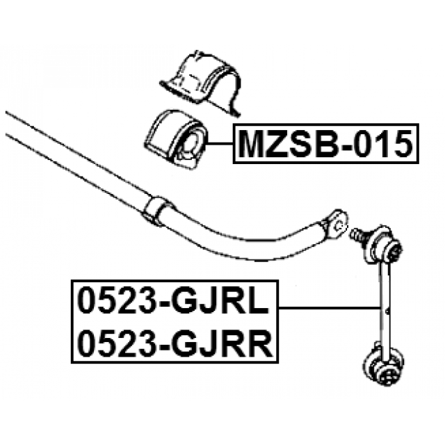 Втулка заднего стабилизатора d12.4 preview 2