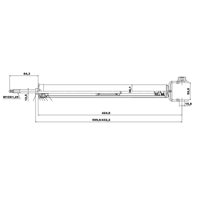 Амортизатор задний FEBEST 02650906R preview 2